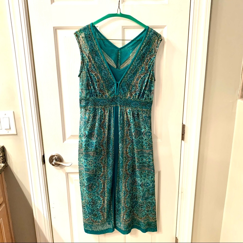 Beautiful green semi formal dress